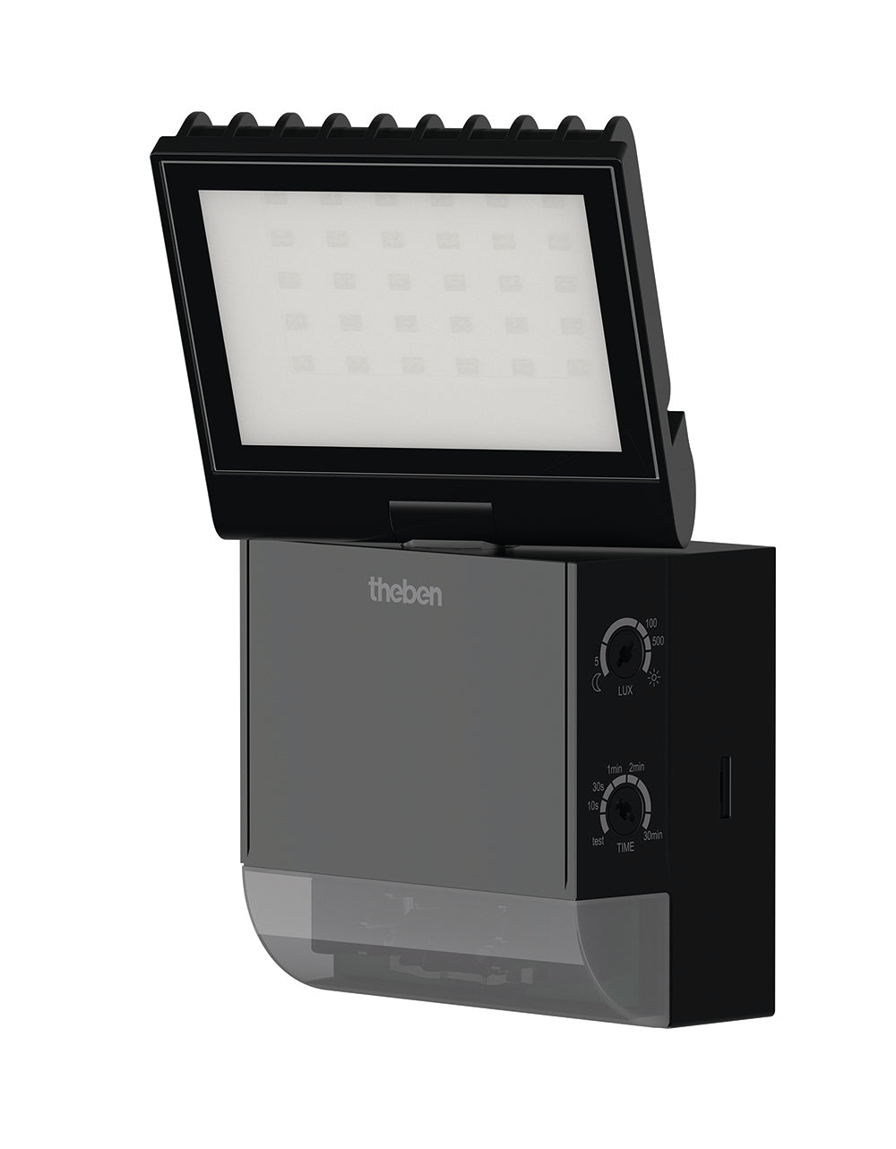 THEBEN LED-Strahler mit Bewegungsmelder, schwarz, 4000 K, 900 lm THEBEN LED-Strahler mit Bewegungsmelder, schwarz, 4000 K, 900 lm